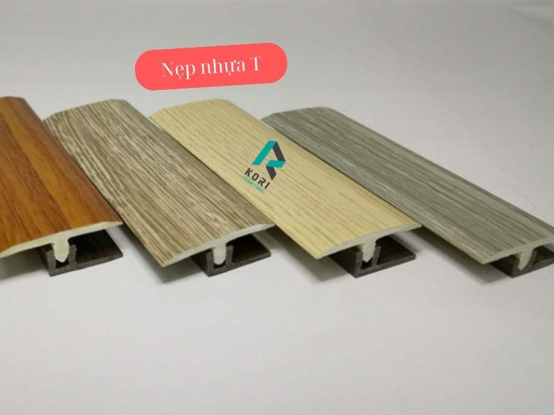 Phào nẹp trang trí - Mẫu phào nẹp sàn gỗ nhu 8 nẹp nhựa sàn gỗ chữ T