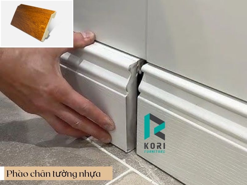 Phào nẹp trang trí - Mẫu phào nẹp sàn gỗ nhu 6 phào chân tường 12cm