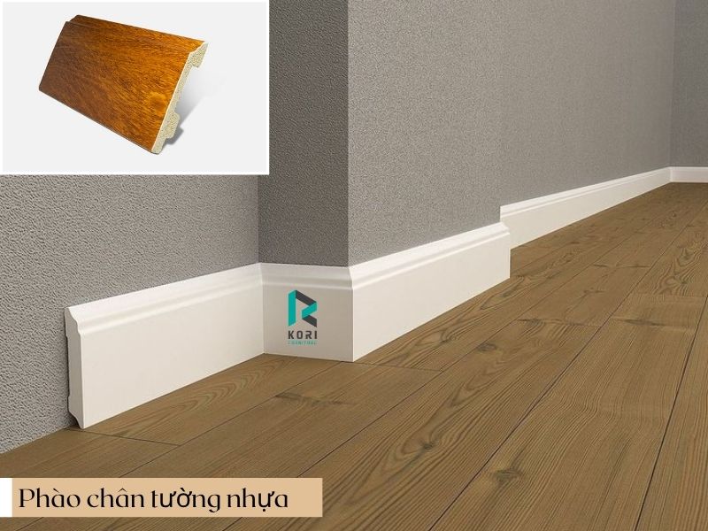 len chân tường nhựa trang trí