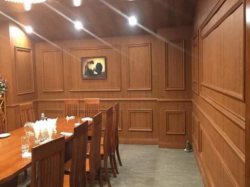 ốp tường tại hà nội, báo giá ốp tường tại hà nội, thi công ốp tường giả gỗ,