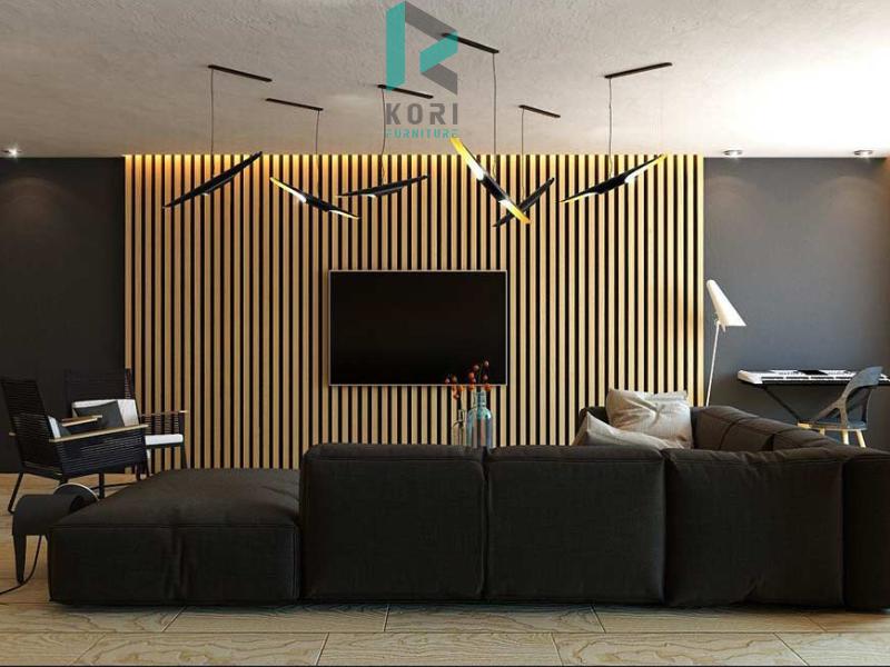 ốp tường nhựa hà nội, báo giá thi công ốp tường nhựa,