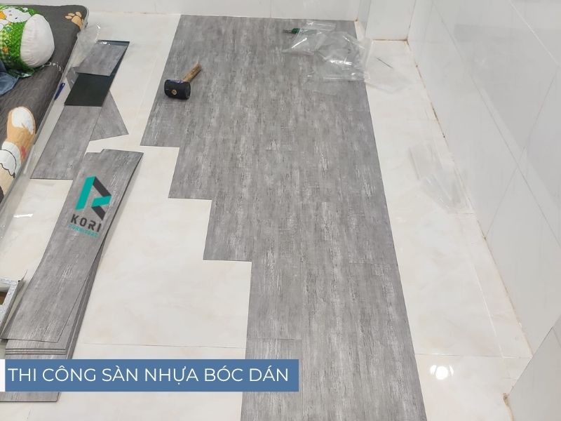 thi công sàn nhựa phúc yên