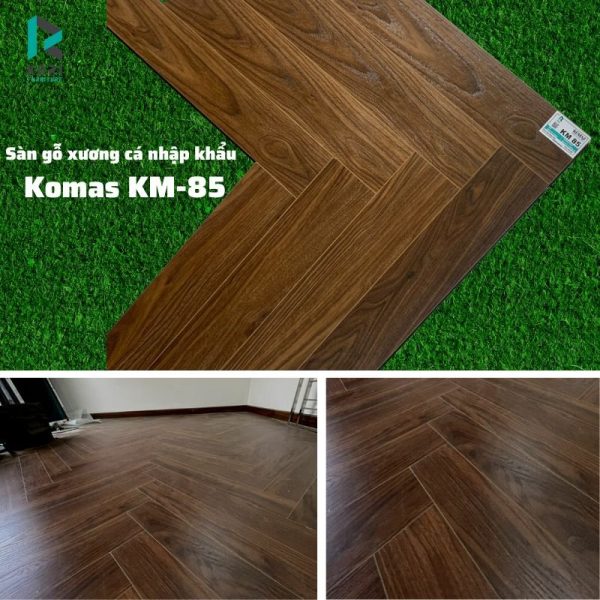 Sàn Gỗ Xương Cá Komas KM850