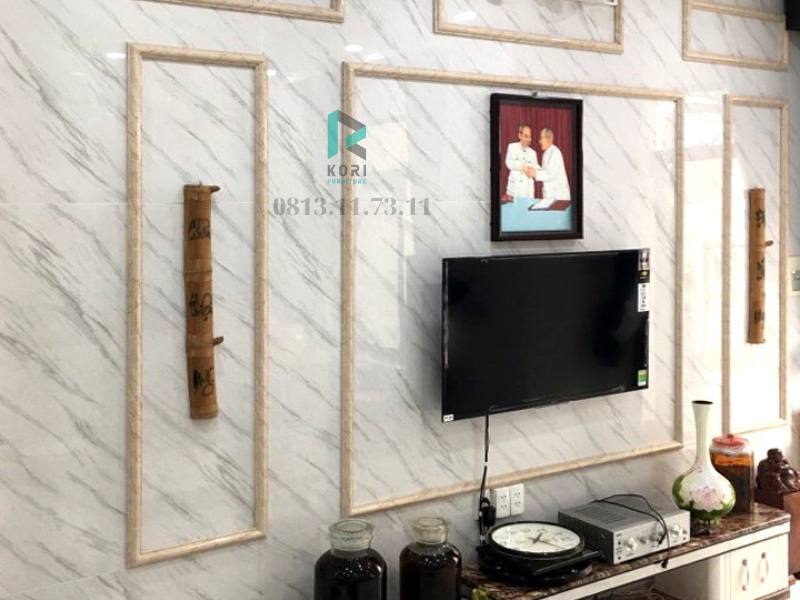 tấm ốp tường hobi wood giá rẻ, thi công ốp tường nhựa hobi wood, 