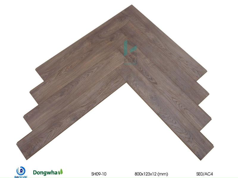 giá sàn gỗ dongwha sh09-10, thi công sàn gỗ dongwha sh09-10, sàn gỗ xương cá hàn quốc,
