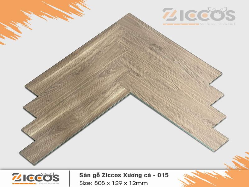 sàn gỗ xương cá ziccos 015 cao cấp, báo giá sàn gỗ xương cá ziccos,