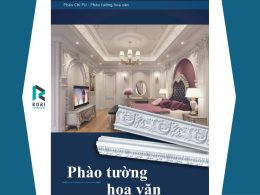 Phào chỉ pu hoa văn