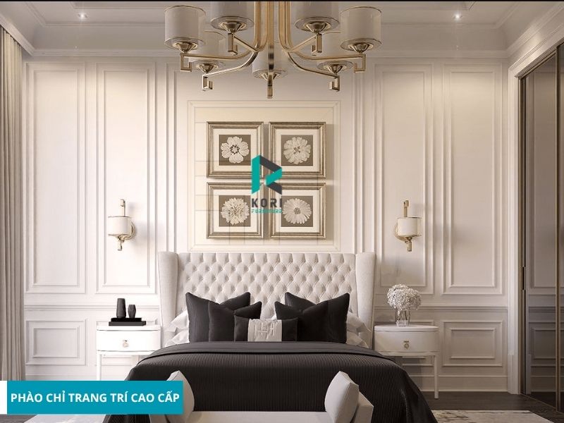 báo giá phào chỉ tường pvc