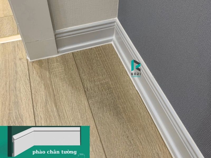 mẫu phào chân tường ps