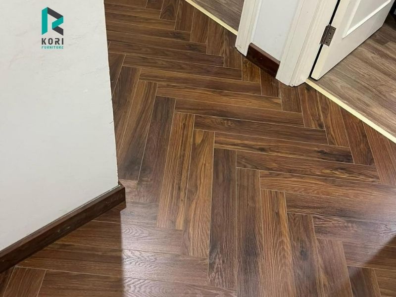 Kích thước sàn xương cá 12mm | Tư vấn sàn xương cá miễn phí 2 ưu điểm sàn gỗ xương cá