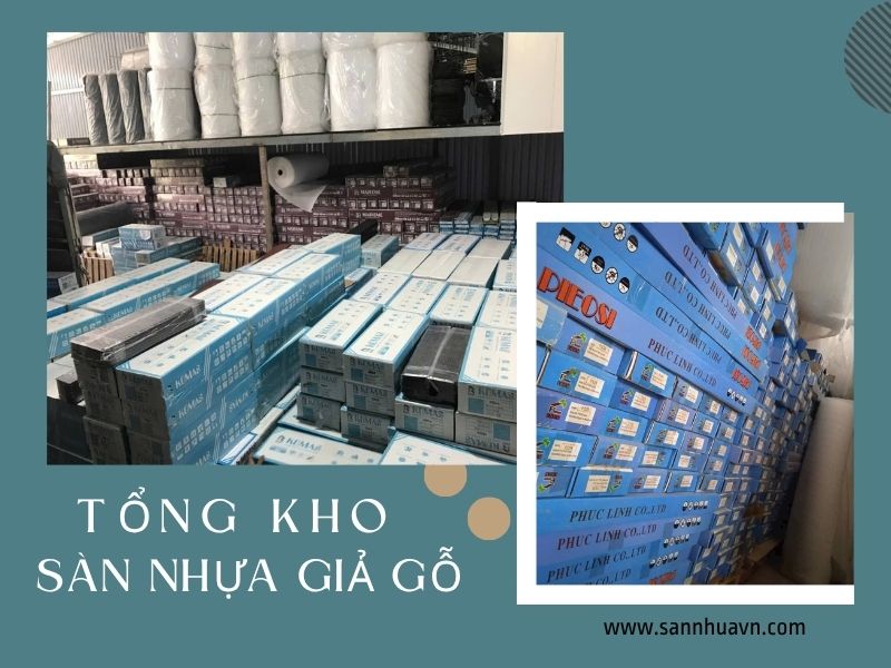 Sàn nhựa thanh lý giá rẻ chỉ từ 78k/m2 | Kho Hà Nội 6 tổng kho sàn nhựa thanh lý
