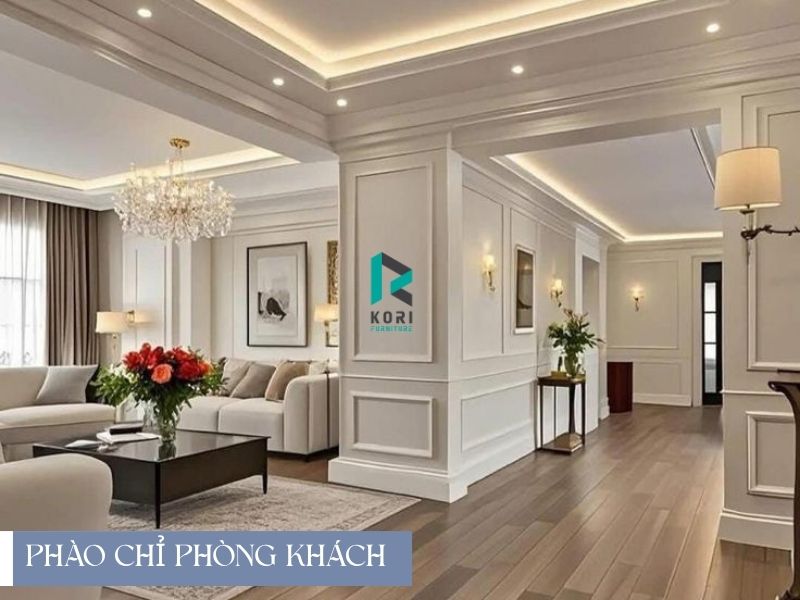 các loại phào chỉ nhựa