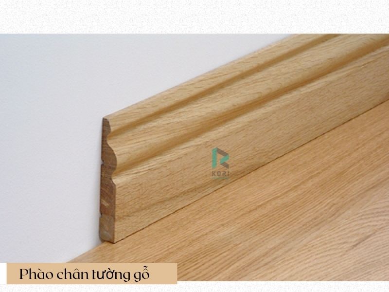 len chân tường gỗ tự nhiên giá rẻ