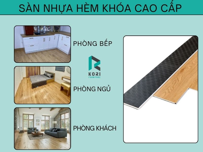 Sàn nhựa hèm khóa loại nào tốt - Top 5 thương hiệu nổi tiếng 1 sàn nhựa hèm khóa loại nào tốt