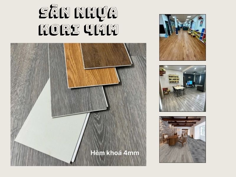 Sàn nhựa hèm khóa loại nào tốt - Top 5 thương hiệu nổi tiếng 3 sàn nhựa hèm khóa spc