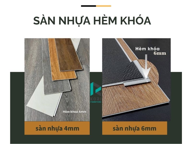 Sàn nhựa hèm khóa loại nào tốt - Top 5 thương hiệu nổi tiếng 4 sàn nhựa hèm khóa hà nội giá rẻ