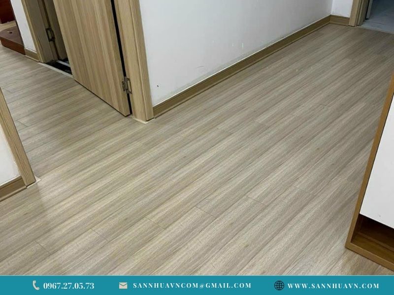 ưu điểm sàn gỗ cốt nâu