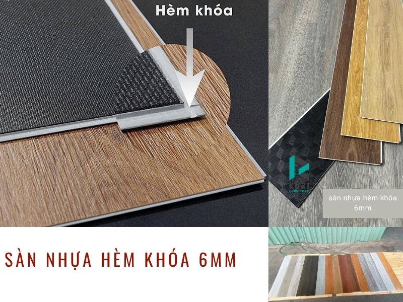 Mẫu sàn nhựa hèm khóa spc cao cấp | Xu hướng 2026 3 sàn nhựa cao cấp cho phòng ngủ